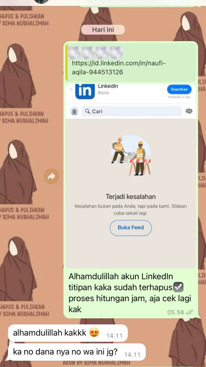 letmelosemymind's tweet photo. Jasa Pemulihan akun &amp; Hapus Akun.

• pulihkan Akun
Fb, Wa, Ig, TikTok, Instagram, Line, X, Gmail &amp; Lainnya

• Hapus Akun Permanent
Facebook, Instagram, TikTok, WhatsApp, Line, X, Gmail,Telegram &amp; Lainnya

🗣️: Tanpa Email, Pasword, Hilang Akses?
➡️: WhatsApp Di Bio https://t.co/nWyk8pLnMT