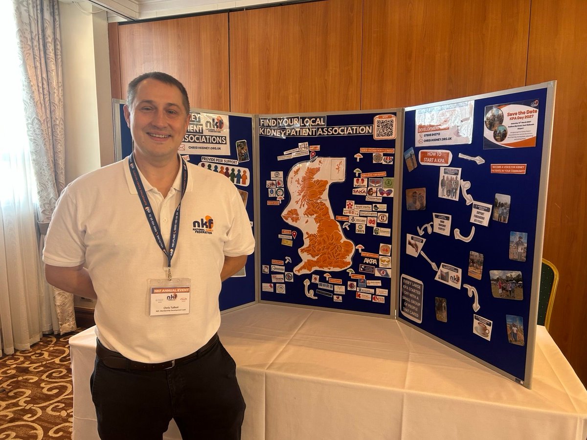 NKF_UK's tweet photo. #TeamNKF’s Annual Event in Blackpool is our biggest date in the calendar and we’re so excited to be here!
Come and meet Stephen, Lucy, Chris, Andrea, Linda, Suzanne & Pete to find out more about NKF support, campaigns, membership and fundraising. Plus, grab some merch!
#NKF https://t.co/FjMqs89HHg