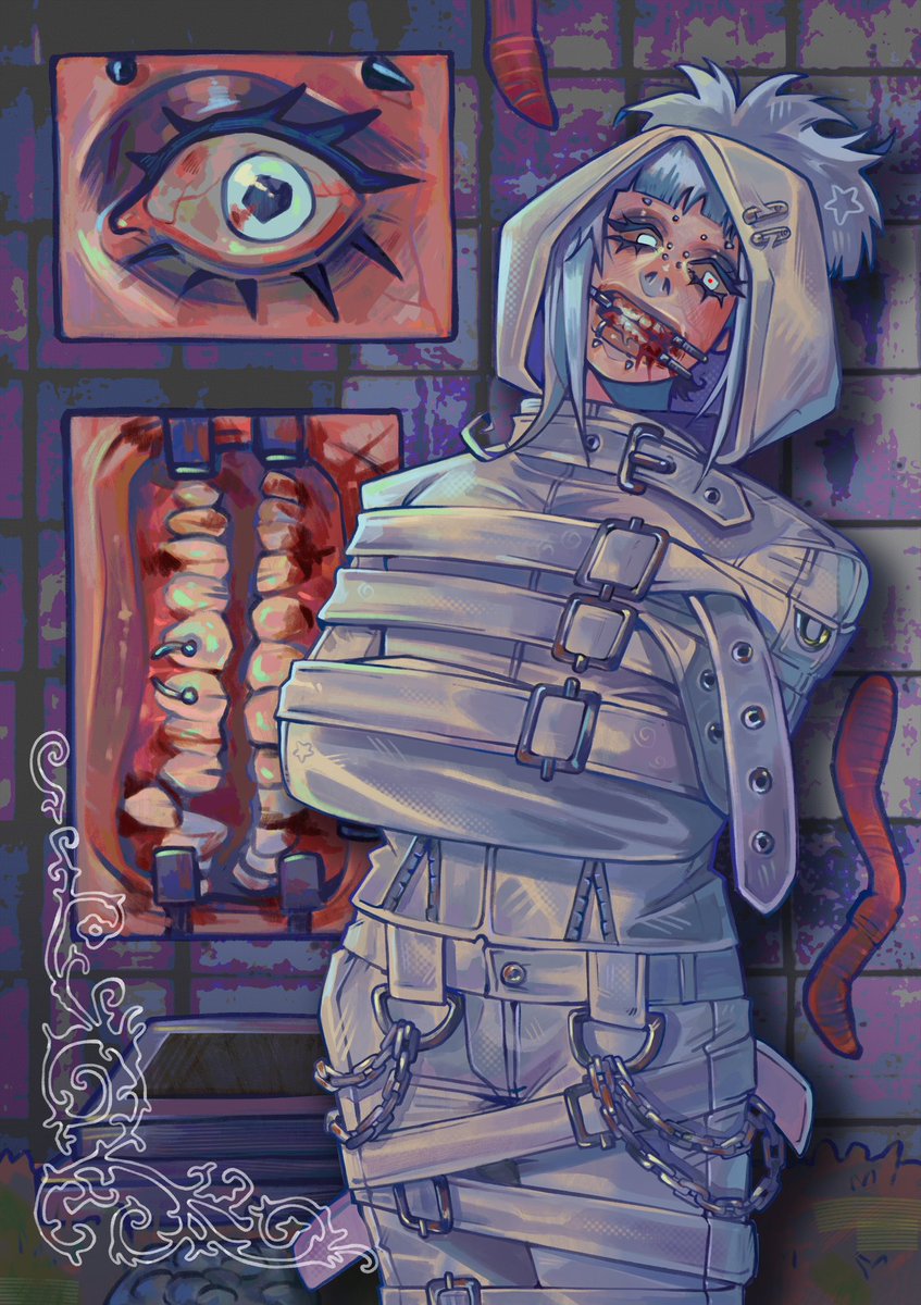 nothyxnbi's tweet photo. sumpah pocong #oc https://t.co/s2SInue2j0
