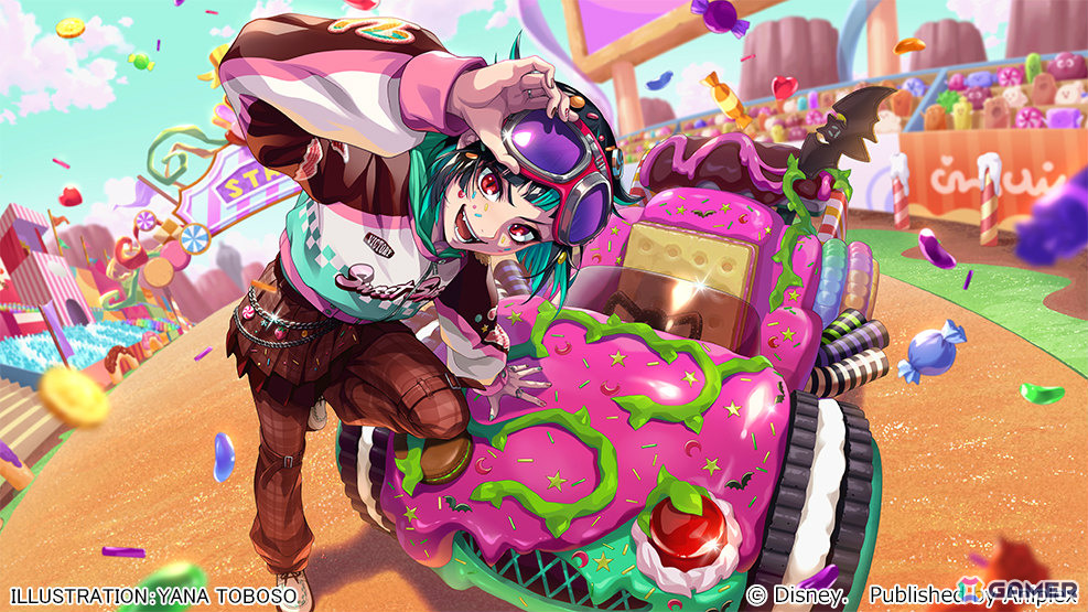 GamerNeJp's tweet photo. 「ツイステ」ヌガー（CV：福山潤）が登場のイベント「シュガー・レース ～おかしな世界と歪んだ王冠～」が10月5日より開催！
https://t.co/626Q2JStMB
トレイたちのカードイラストやアニメーションPVもチェック
 #ツイステ https://t.co/Xw5F5GGgXG