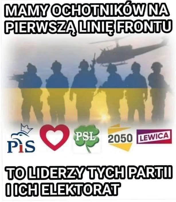 RomanMajewskii's tweet photo. Oni chcą wojny,to niech idą w kamasze! https://t.co/Yzjecq6vrF