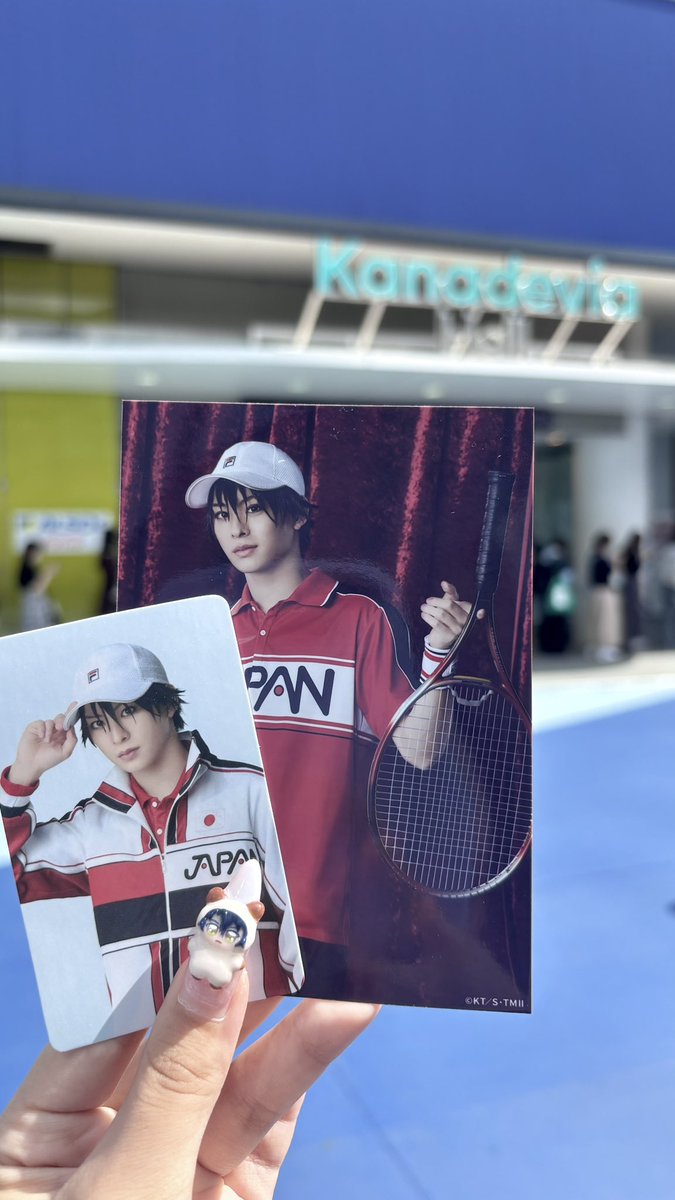_dknya's tweet photo. 新テニミュ🎾♥️兄弟対決観られて本当に楽しかった✨両面トレカキラキラだしガチで可愛くて神がとう🤩 https://t.co/Ga9vVaNhcm