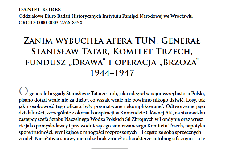 mich_kozlowski's tweet photo. 130 lat temu ur. się gen. Stanisław Tatar (3 X 1896-16 XII 1980) szef Oddziału III KG AK 1940-43, w Londynie 1944-47. Do🇵🇱wrócił jako agent gen. Komara wraz z polskim złotem. Aresztowany 1951-56. O ciemnych kartach jego działalności polecam Z. Siemaszko i teksty Daniela Koresia https://t.co/Lvhoj3AlPu