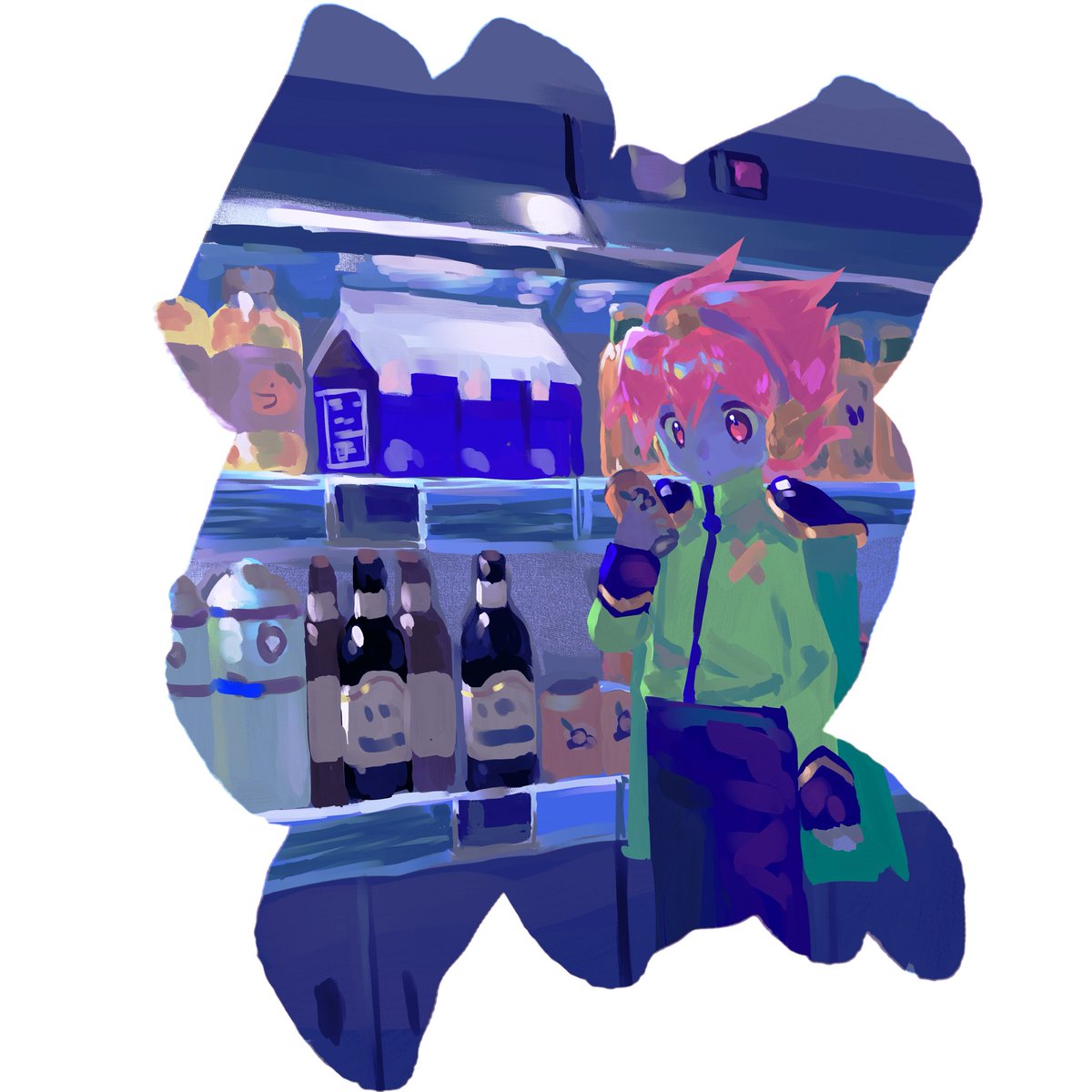 Brigeon_'s tweet photo. 🛒🚀
#OMORIFANART https://t.co/fSkVhJhkfA