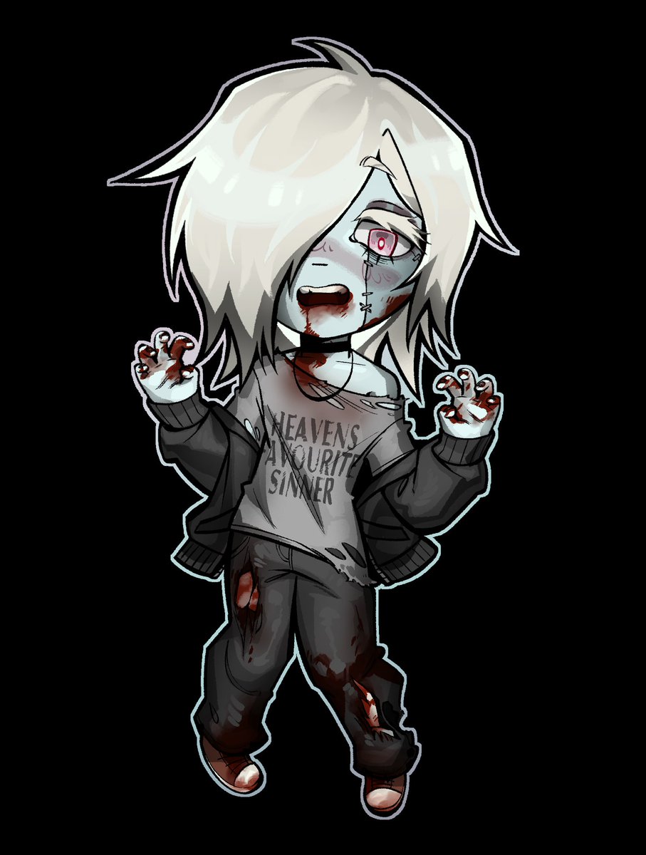 crypticcrxxxw's tweet photo. Lil zombie guy #halloween #zombieoc #vgencomms #artist https://t.co/zC7MvRzV9z