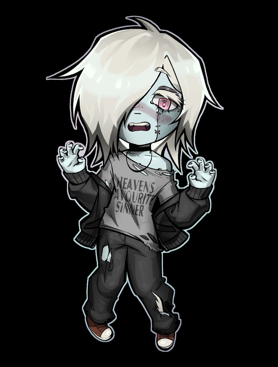 crypticcrxxxw's tweet photo. Lil zombie guy #halloween #zombieoc #vgencomms #artist https://t.co/zC7MvRzV9z