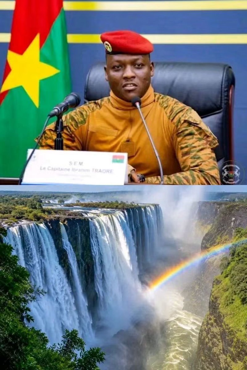 beyondB_DAG's tweet photo. Ibrahim Traore was right to undertake a complete overhaul of the Burkinabe school curriculum and text book to remove some of  the nonsense that is being taught in African schools to our children.

For example,  children are thought the following nonsense,  which could not be further from reality:

Mongo park discovered river Niger 

Zambezi river discovered by David Livingstone

Victoria falls discovered by David Livingstone.

Orange river, discovered by European explorers.

So the people that lived and fished in those communities didn't know that the river existed, until the Europeans came.

It is not only Burkinabe Faso education system that needs complete change, the entire frican education system needs a total overhaul, too.

Burkina Faso 🇧🇫 has taken the lead