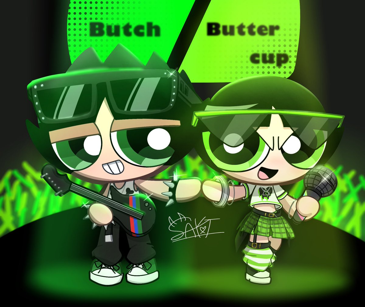 SAKI_wuz_323455's tweet photo. ROCK'N ROLL!!
 #Butchercup  #PPG https://t.co/NqLHY4fCSG