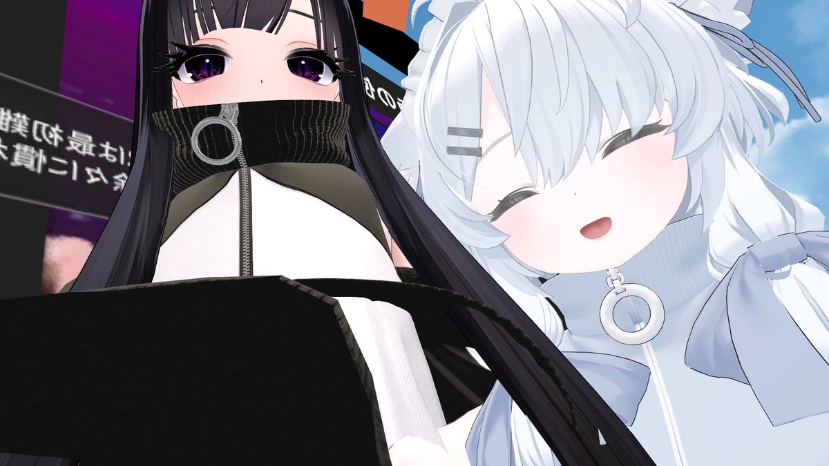 Feb_vrc's tweet photo. だんだんVRゴーグルに慣れてきたぞ！ https://t.co/s86xmjZDzy