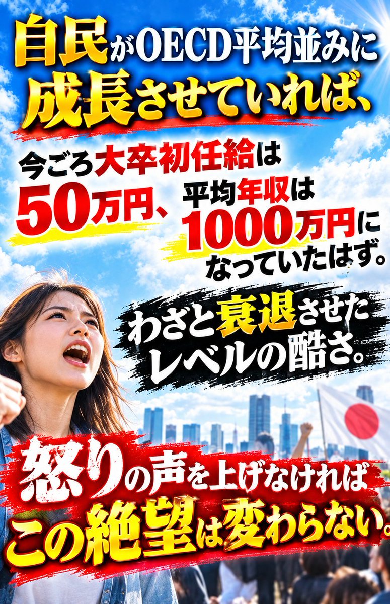 ganmo141's tweet photo. #消費税は賃上げ妨害税 #消費税は廃止一択 #高市ﾓｰﾑﾘ #税は財源ではない #一律減税 #STOPインボイス #まず公助 https://t.co/CCcHjNGX6G