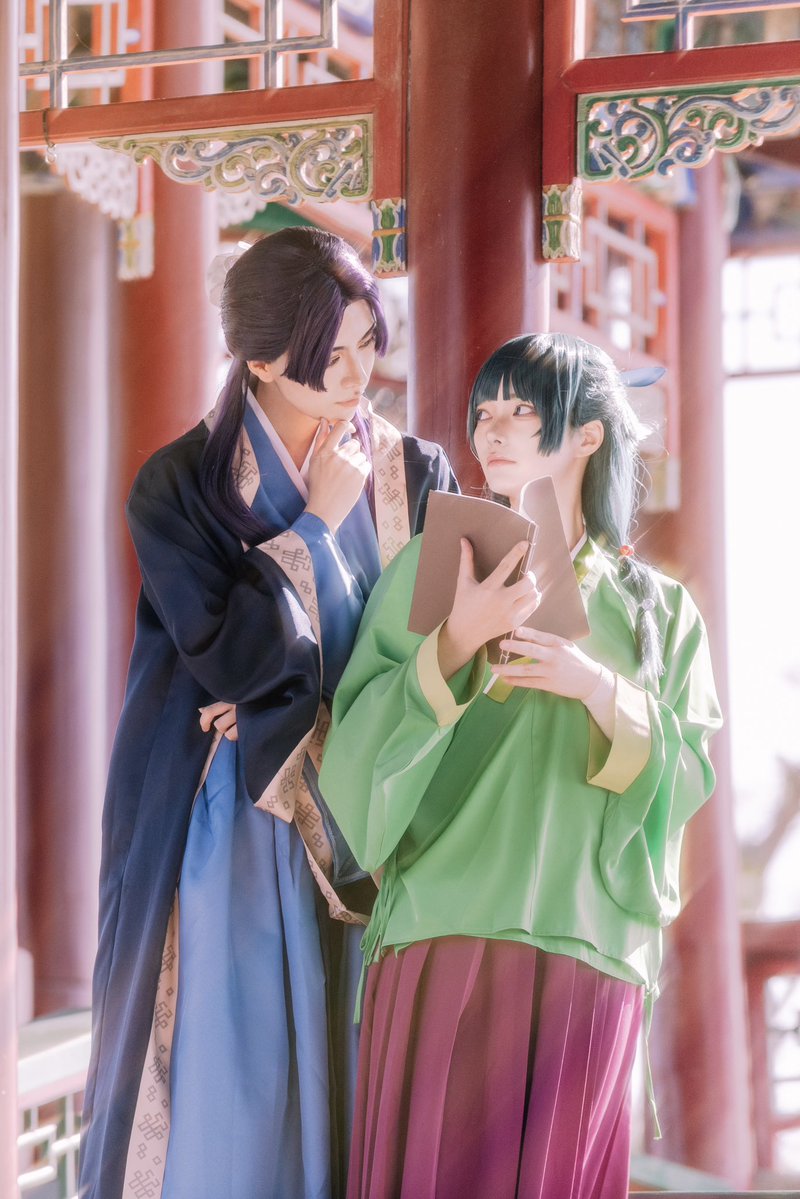 asage_0707's tweet photo. 【 ※Cosplay 】

❖━━━━━━━━━━━━━━❖
  
　　　  薬屋のひとりごと𓂃𓂂🍃
　 
❖━━━━━━━━━━━━━━❖

Photo：@aozorasnap https://t.co/JYAa3StWbw