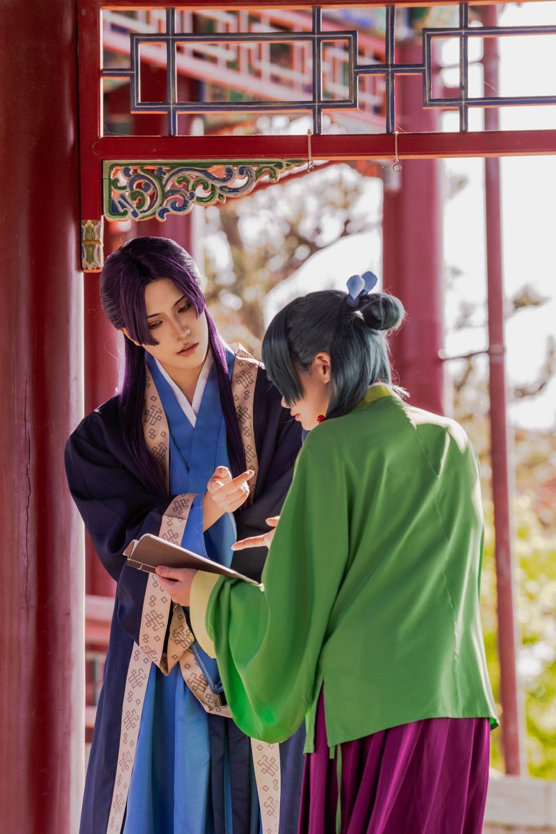 asage_0707's tweet photo. 【 ※Cosplay 】

❖━━━━━━━━━━━━━━❖
  
　　　  薬屋のひとりごと𓂃𓂂🍃
　 
❖━━━━━━━━━━━━━━❖

Photo：@aozorasnap https://t.co/JYAa3StWbw