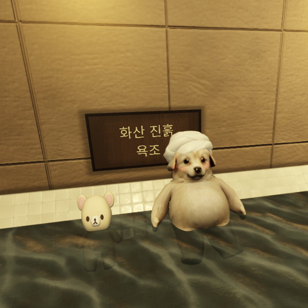 cheesecakenym's tweet photo. 갓반인 친구랑 로블 사우나 갔다옴
저 때문에 로블 가입해서 제가 가이드 해줬어염 https://t.co/XhCoAbkYpJ