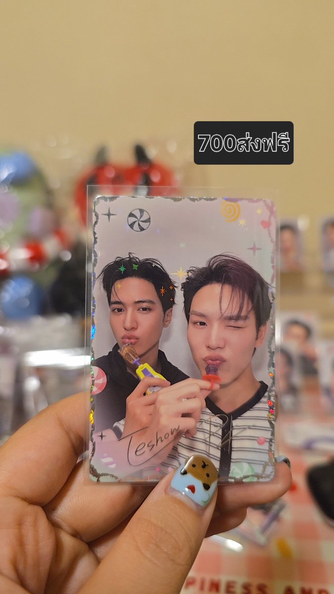 Milano_0304's tweet photo. 700ส่งฟรีนัดรับหน้างานได้ 4 5 6 7
#GMMTVFANIVAL2026HappyFamily https://t.co/3DKa40UKO8