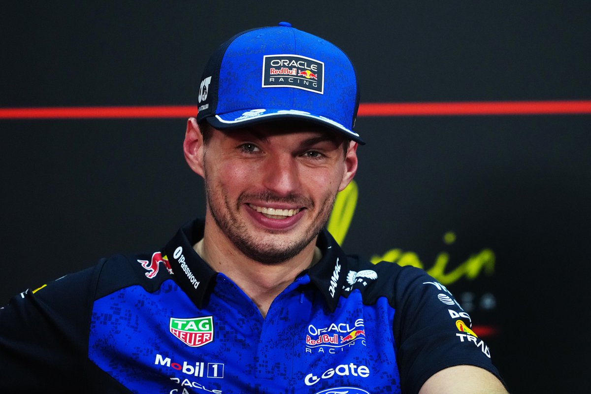 redbullracing's tweet photo. Mood 😁

#F1 || #BahrainGP https://t.co/9INSpdSz6l