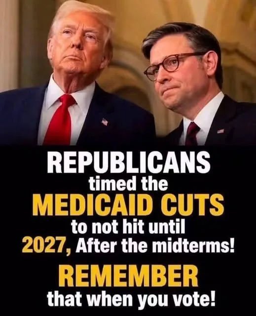 MarkDoucet89399's tweet photo. The Closet #Queen @MikeJohnson
helped accomplish #Medicaid & #FoodStamp cuts to hurt the poor
citizens in our country.
All done to give tax cuts to the richest of rich in our country.
@The #Hog.#trump pushed hard for this bill
Any #Degenerant in @HouseGOP that
R afraid of The #Hog. #trump.need to GET OUT of Congress ASAP.
He's an old coot who is Demented & wears diapers.
Really? Really!!