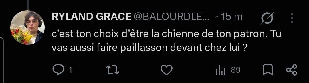 overd0z13's tweet photo. @BALOURDLEGOAT @Finaisseur En parlant de mal éduqué 🤡🤡🤡 https://t.co/G8mPGEE0iK
