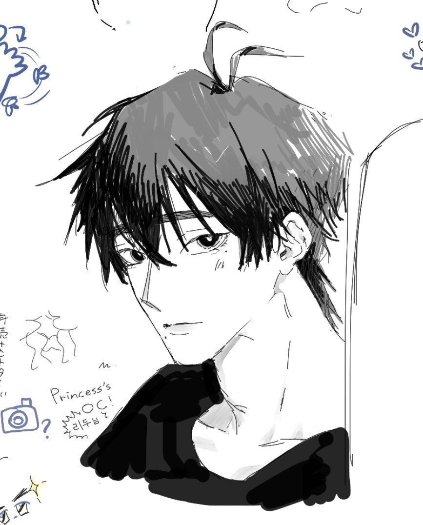 LETSmameGO's tweet photo. 夜中に描いた顔良よそOCで��
記憶だけで描いたhn先輩はNINJINが色をつけてくれた𖦹ᵔ  ᵔ𖦹〜♡ https://t.co/TV8bzabQ7W