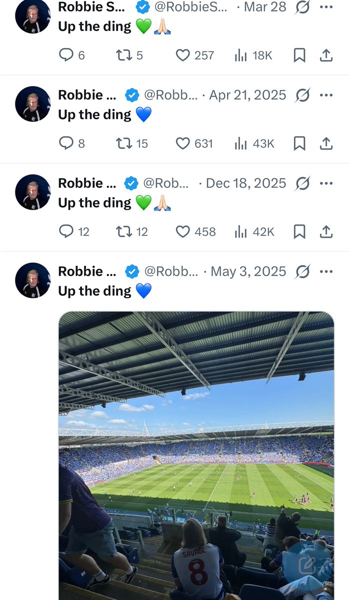shootinglodger's tweet photo. @jonmikesav8 We all know who Robbie wants to win. https://t.co/eJrvjwKAik