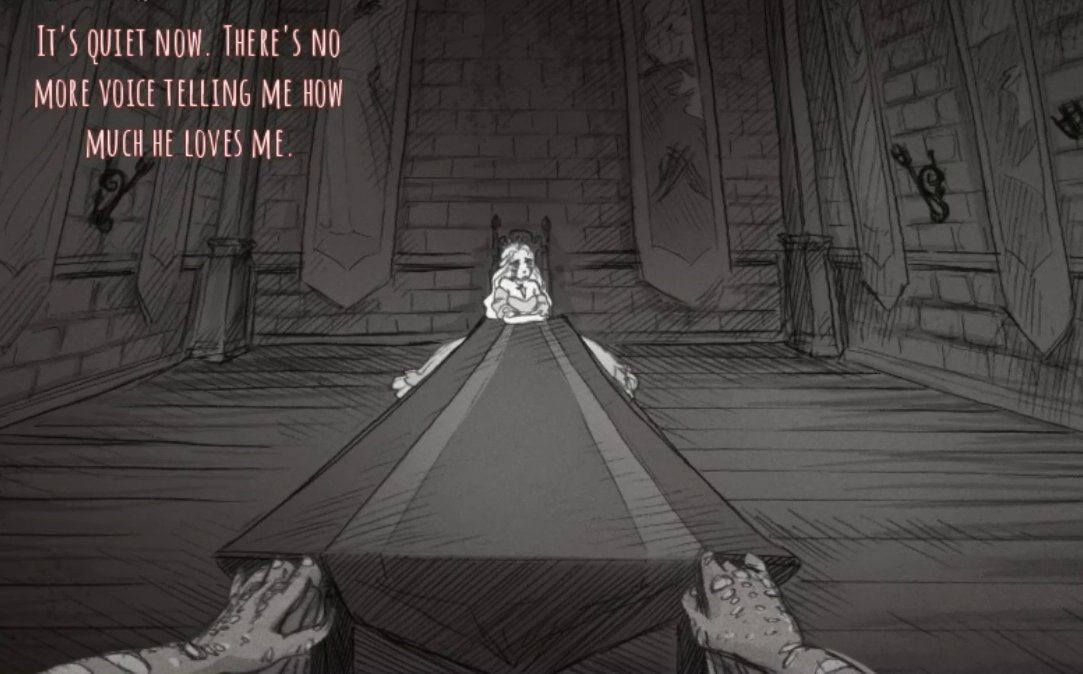 cestmare's tweet photo. queenly wife", her crown looking more fit to a queen than a princess) Kills Me.  this scene.  Kills me.  im not finishing this thread because im pissed off right now but i'll adress my thoughts of the princess and the narrator and smitten another time. https://t.co/MYKfOoVtkT