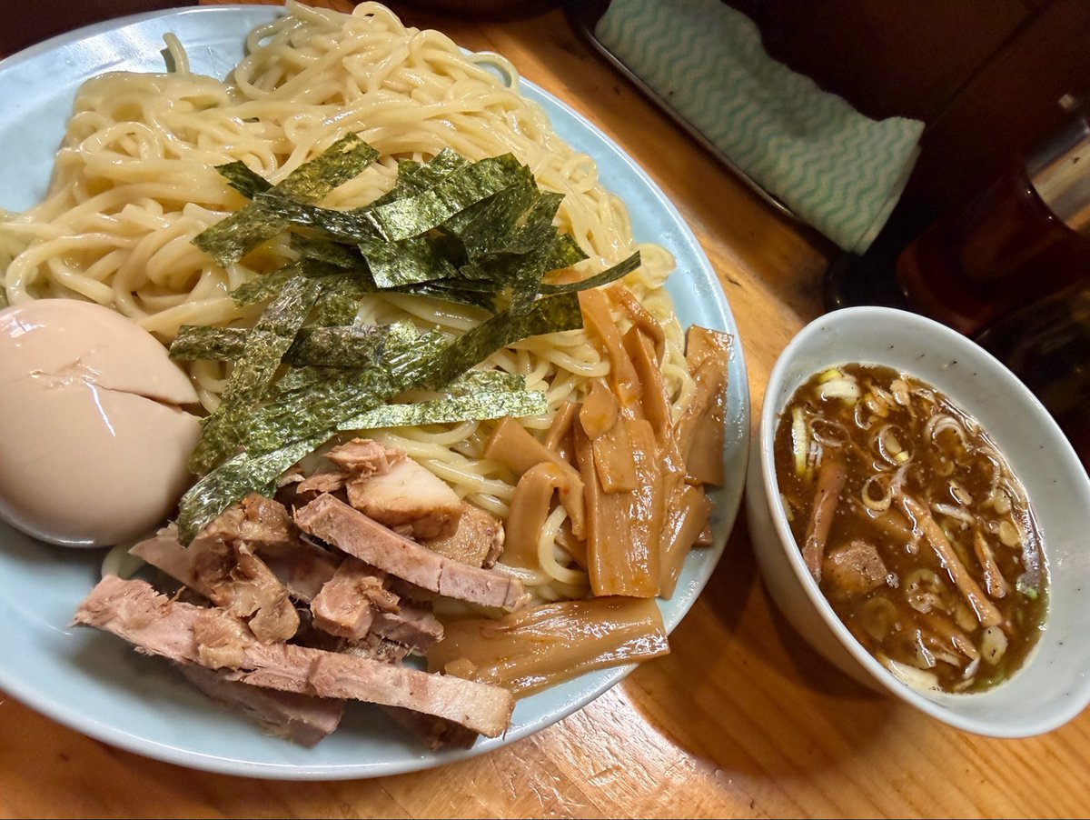 Passofsunao's tweet photo. 魂の中華そば(上板橋)特製つけそば。丸長インスパイアということですが、なんか思ったより大人しい感じで、これはこれでうまいかもなんだが、今のところこの店はもりそばが至高という結論に。
#魂の中華そば https://t.co/Q4jJPoomGh