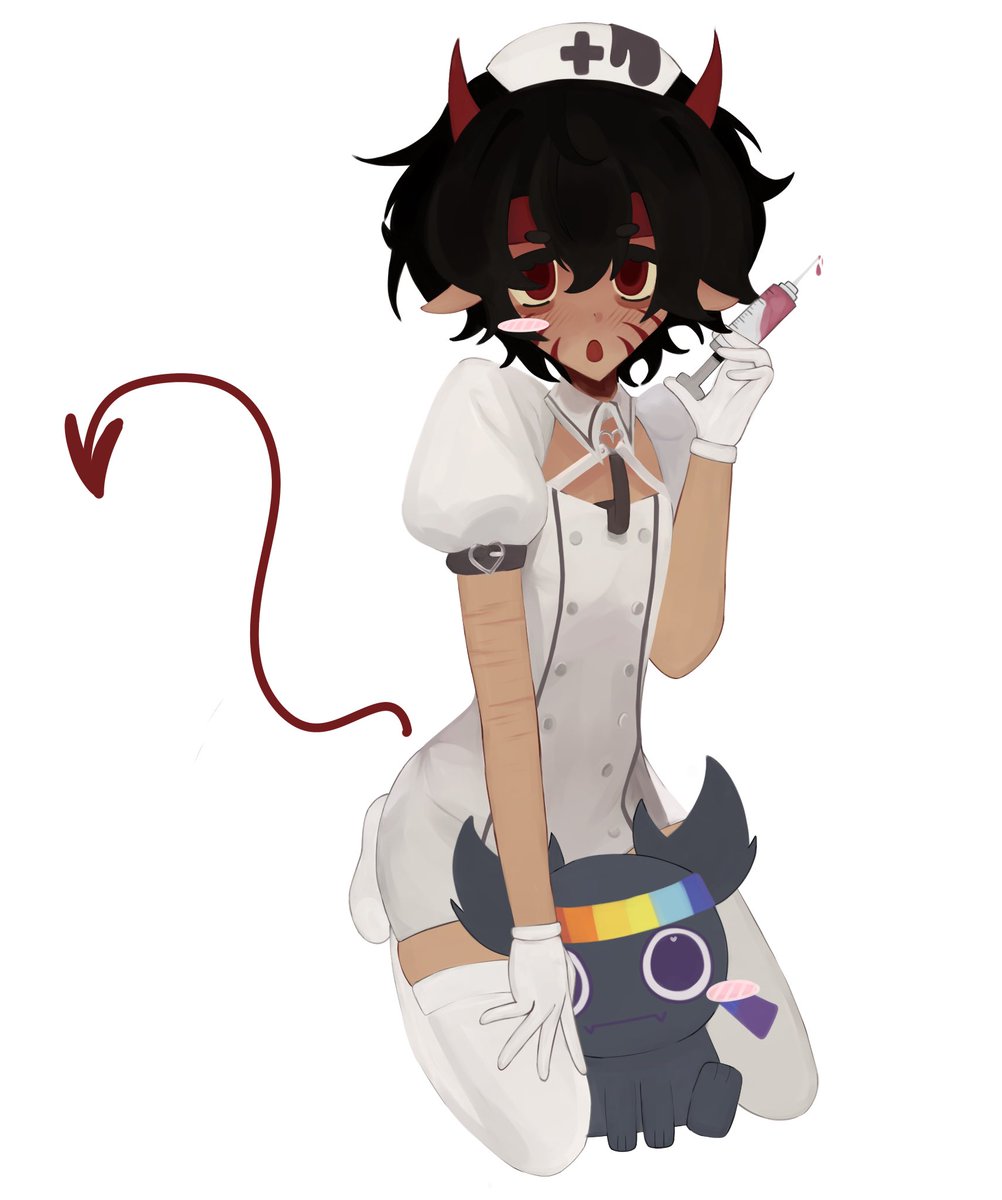wemmbzz's tweet photo. aww nurse 🍓 (⚡️ you GOTTA MOVEEEE)
#bbtwt https://t.co/KQmu8OFurl