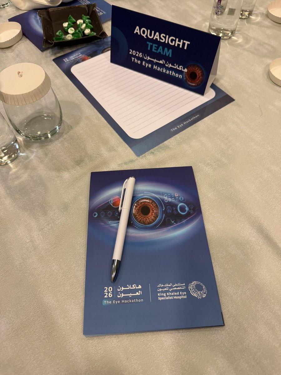 RaidAlhayaza's tweet photo. Turning AI research into better surgical outcomes 👁️💻

Glad to be part of Team AquaSight, at #TheEyeHackathon 2026. 

We’re exploring hypotony after glaucoma drainage device surgery to identify high-risk patients, improve monitoring, and reduce complications.

#هاكاثون_العيون https://t.co/IOUK8bAGbS