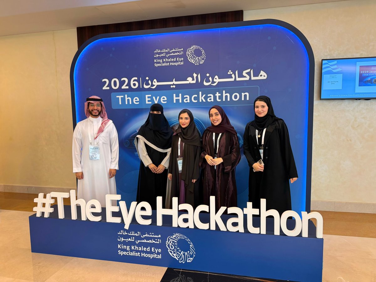 RaidAlhayaza's tweet photo. Turning AI research into better surgical outcomes 👁️💻

Glad to be part of Team AquaSight, at #TheEyeHackathon 2026. 

We’re exploring hypotony after glaucoma drainage device surgery to identify high-risk patients, improve monitoring, and reduce complications.

#هاكاثون_العيون https://t.co/IOUK8bAGbS