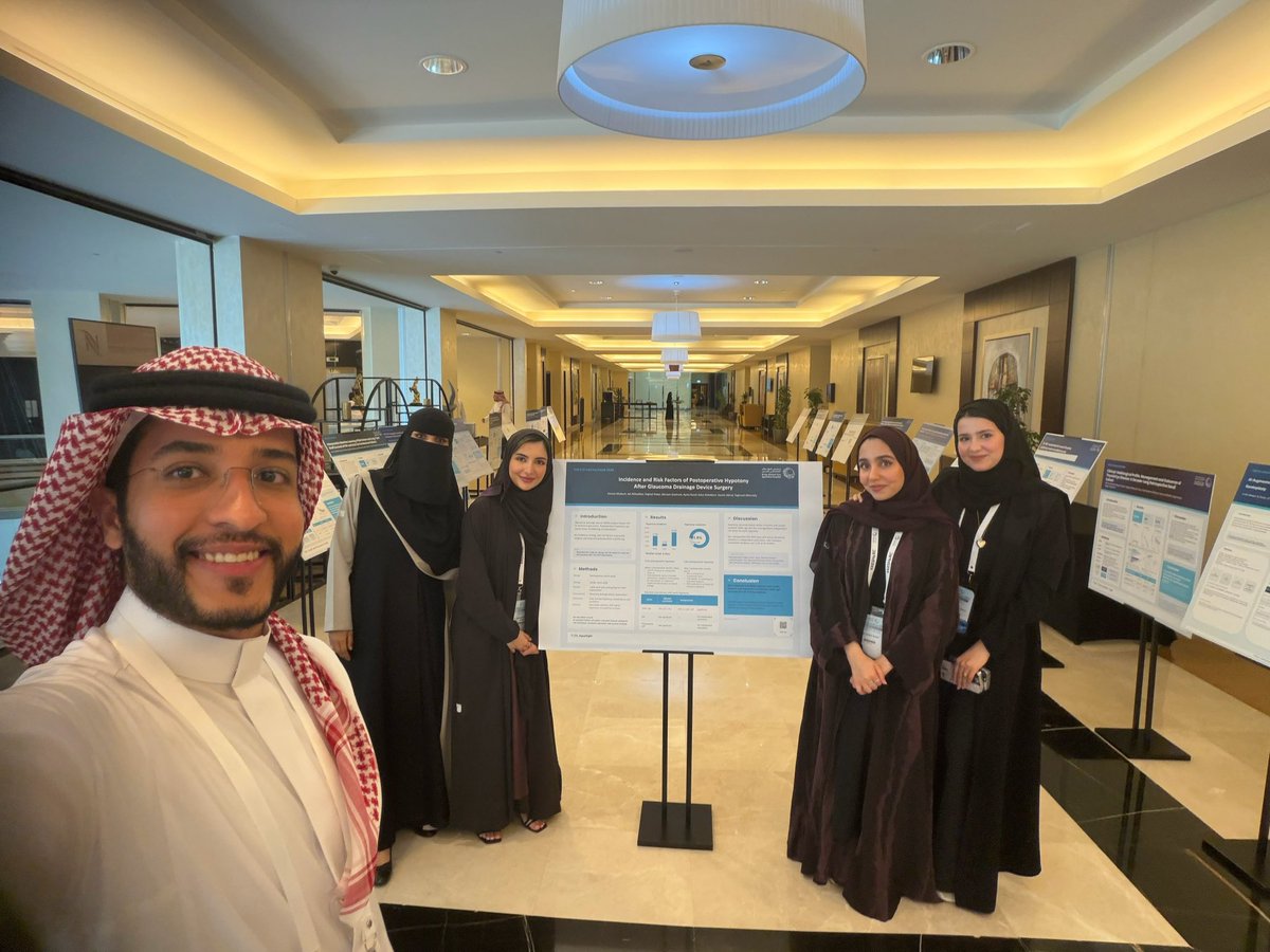 RaidAlhayaza's tweet photo. Turning AI research into better surgical outcomes 👁️💻

Glad to be part of Team AquaSight, at #TheEyeHackathon 2026. 

We’re exploring hypotony after glaucoma drainage device surgery to identify high-risk patients, improve monitoring, and reduce complications.

#هاكاثون_العيون https://t.co/IOUK8bAGbS