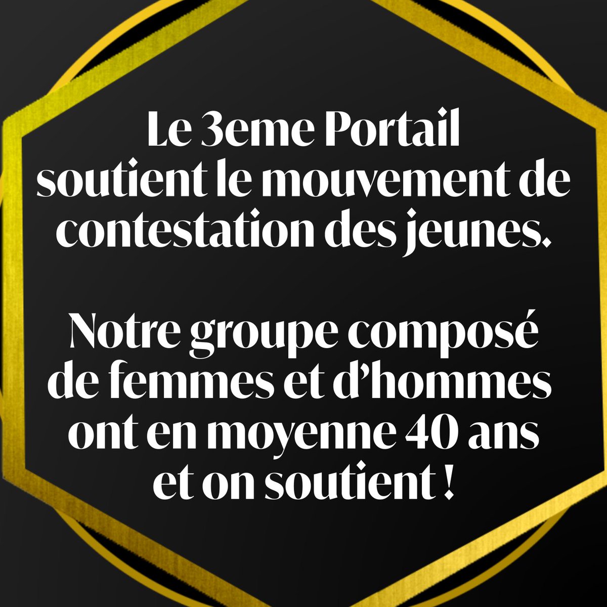Le3emeP's tweet photo. ✊Le 3eme Portail soutient ✊ https://t.co/slDx95kY40