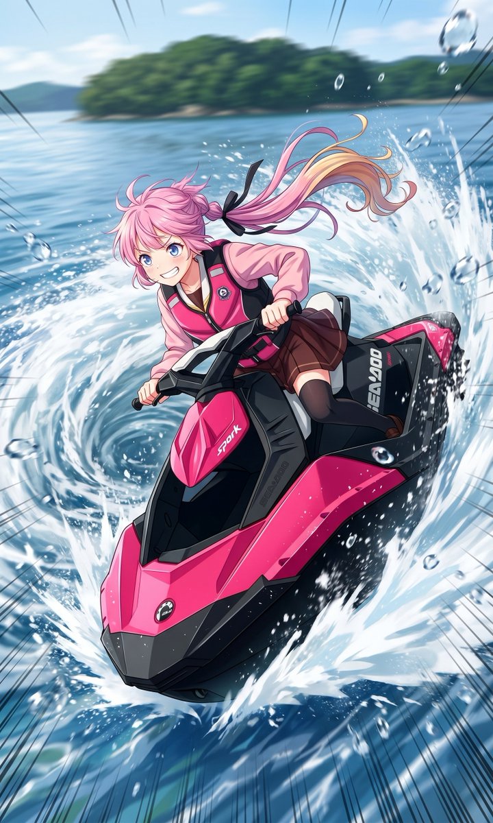 Ry2zNEqWukNJXBH's tweet photo. Thrilling! Hime looks so cool riding a personal watercraft!🌊
#安養寺姫芽
#HimeAnyoji
#PWC
#AIart️️️️️️️️️️️️️️️️️️️️️️️️️️️️️️️️️️️️️️️️️️️️️️️️️️️ https://t.co/t1denNx49I