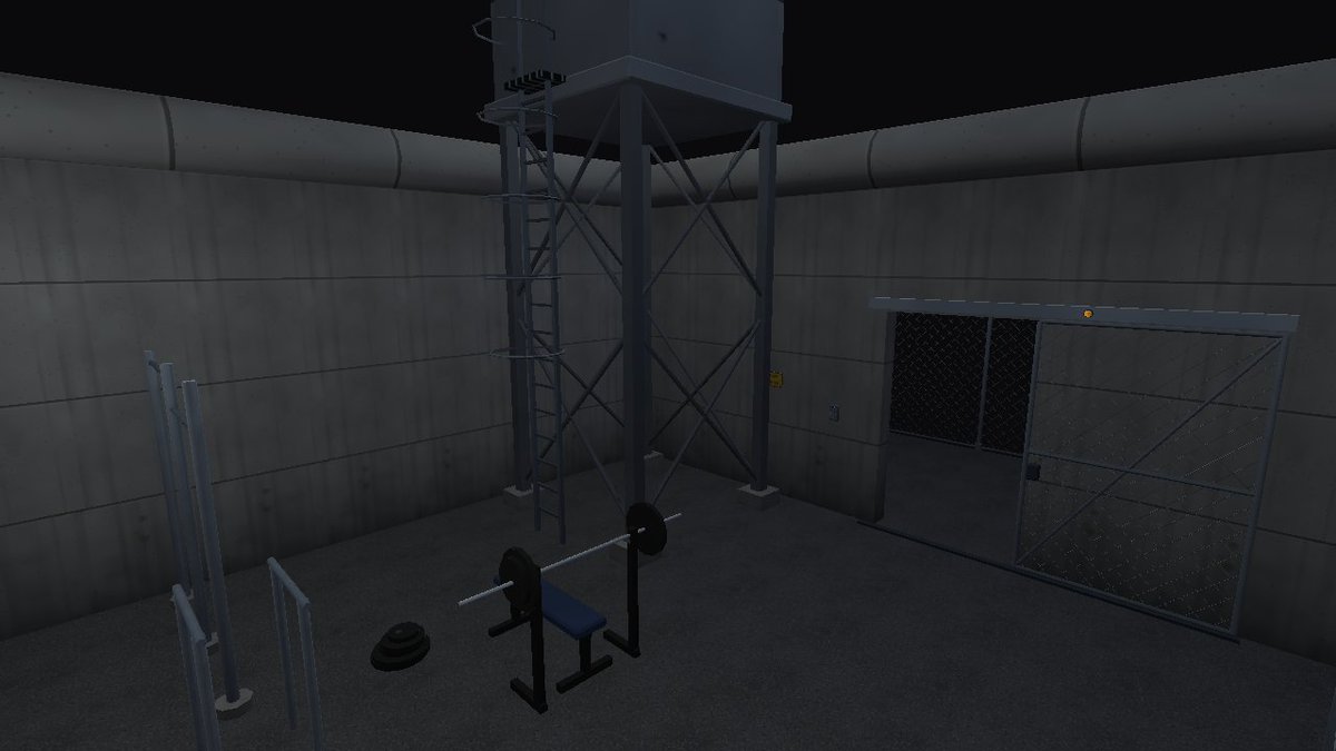 HeyHeyThereeee's tweet photo. Alcatraz's cell doors weren't unlocked one by one: a guard at the end of the row worked a lever box that opened a single cell or the whole row at once.

My low-poly prison has one too, and you break out through it: https://t.co/9R1Xk9ALzF, 40% off till 10 Oct

#gamedev #lowpoly https://t.co/DKVcqQ8huE
