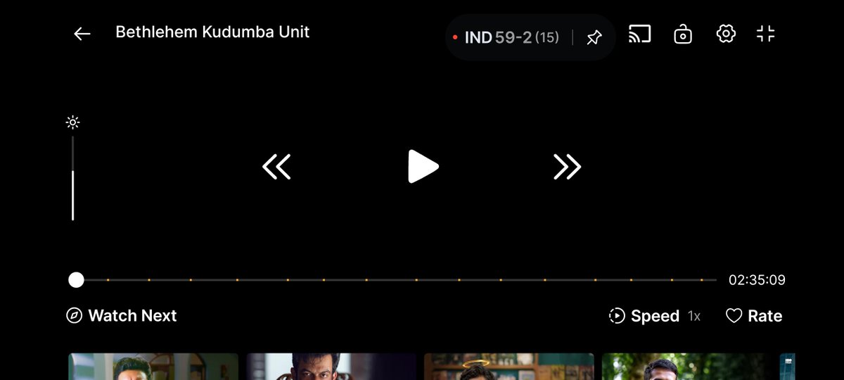 tamilhollywood2's tweet photo. Bethlehem Kudumba Unit - பார்க்கலாம் என்று ஓபன் பண்ணா 2.30 மணி நேர படம்.. அதுலயும் ஜியோ ஹாட்ஸ்டார்ல  இருக்குற மஞ்சள் லைன் எண்ணிக்கை பார்த்தால் கொஞ்ச நஞ்ச படம் பாக்குற ஆசையும் விட்ரும் போல.. வொர்ஸ்ட் 👎 https://t.co/kH06ABav0A