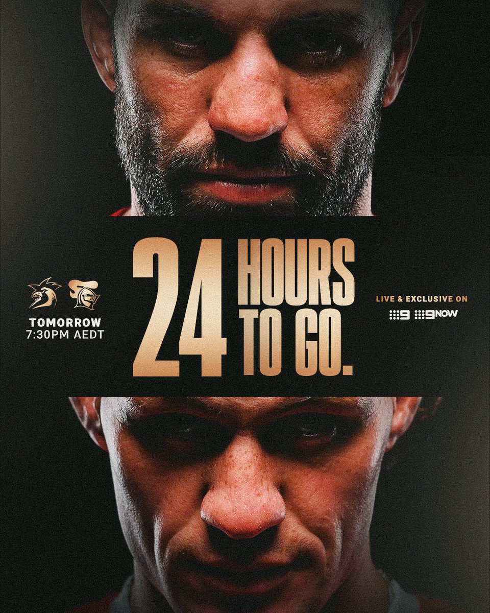 NRL's tweet photo. TOMORROW, HISTORY WILL BE MADE 🏆 The 2026 NRL Telstra Premiership Grand Final is kicking off tomorrow night at 7:30pm AEDT on Channel 9 or 9Now. You cannot miss this! https://t.co/5OiaCGW0qr