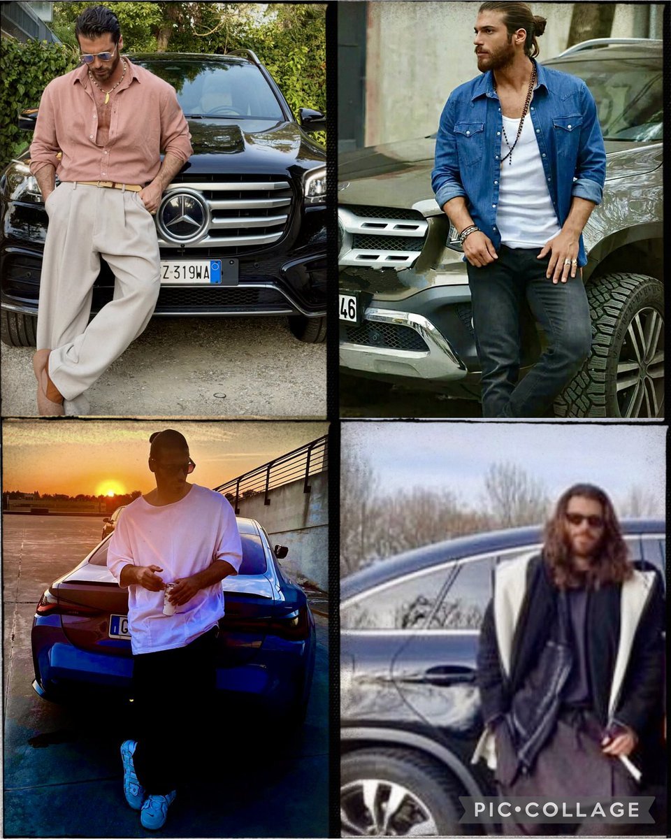 MariaLuiza20695's tweet photo. In mode beautiful style with special cars (credit to the author) 
I vote for #CanYaman from Turkiye for The 100 Most Handsome Faces of 2026
#100faces2026 
#tccandler 
@tccandler https://t.co/aIhdJtp744