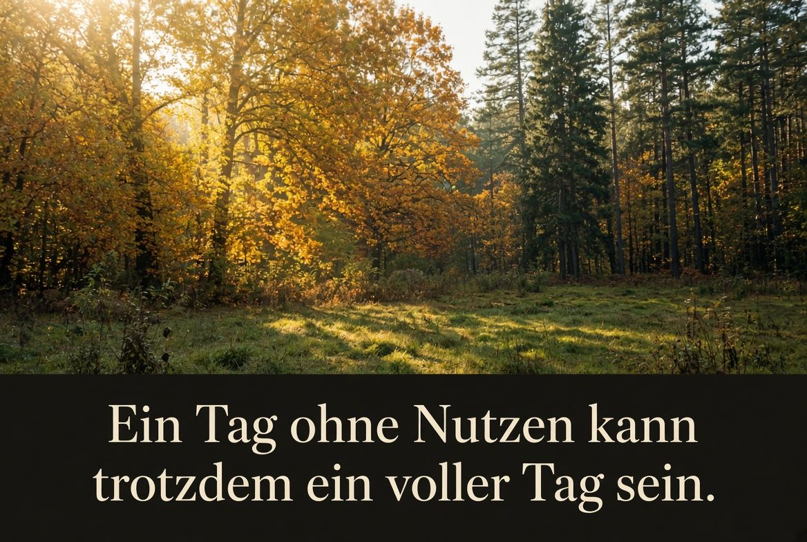 AlexBeierlieb's tweet photo. Ein Tag ohne Nutzen kann trotzdem ein voller Tag sein. https://t.co/QI1NmriJkF