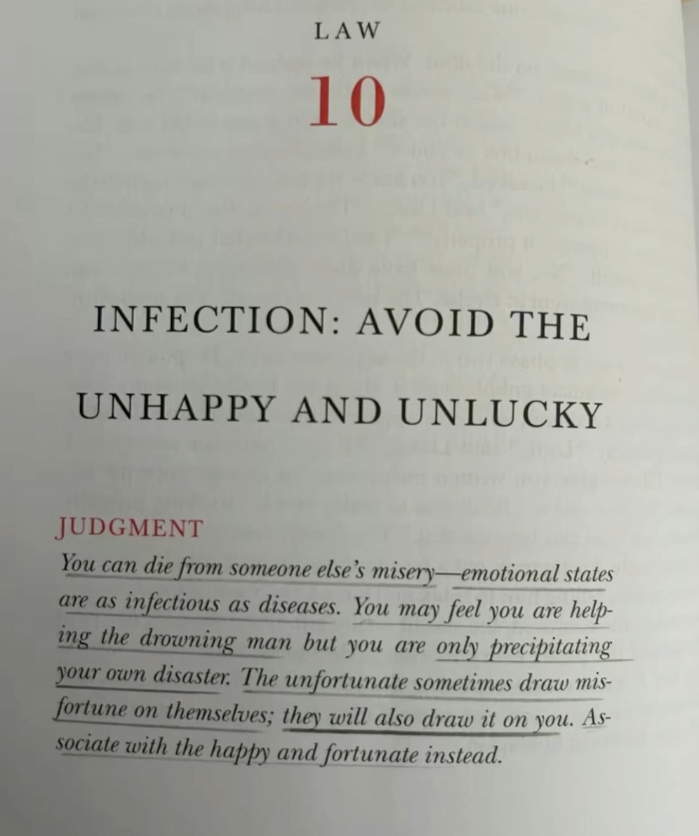 48LawsofPowerr's tweet photo. Law 10 is one of the most important one in my opinion https://t.co/jjjgC620g6