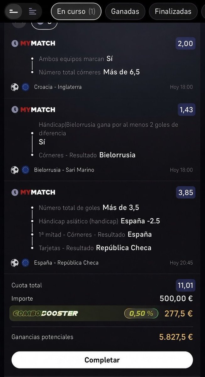 Dualtip2's tweet photo. EASY MONEY BABY✅🔥 Más cómo estás y Analizadas en el canal GRATUITO🤑
#easymoney #dinero #españa #winamax https://t.co/UOEiOCCOU7