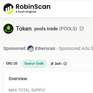 BogatyrEth's tweet photo. Everything you need to know about the tokens launched on @TradePools .

$POOLS is #DeFi .

$FRONG is just a #meme . https://t.co/6DVNZbIVBf
