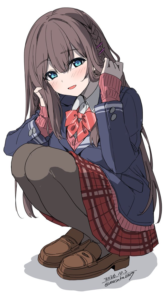 unasaka0309's tweet photo. 風強くてばさばさになっちゃった https://t.co/XbvxxKjL44
