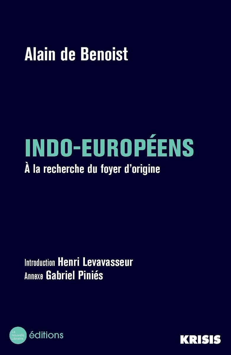 InstitutILIADE's tweet photo. Ce samedi 3 octobre à midi, vous êtes pris à l'écoute du Libre journal de Pascal Lassalle sur Radio Courtoisie.

Ce dernier profite de l'actualité éditoriale, à savoir la publication de "Indo-européens. À la recherche du foyer d'origine" ( Éditions Kris/La Nouvelle Librairie), réédition d'une longue étude de référence d'Alain de Benoist, initialement publiée en 1997 dans la prestigieuse revue Nouvelle École, pour revenir sur la question de nos origines indo-européenne, à la lumière des dernières connaissances et surtout des acquis de la paléogénétique.

Pour cela, il reçoit deux invités excellents connaisseurs de cette question fondamentale.
Tout d'abord Henri Levavasseur, docteur en Histoire et germaniste, responsable du Pôle Études de l'Institut Iliade, auteur et contributeur de plusieurs ouvrages dont "Les Indo-européens. Aux sources de la longue mémoire de nos peuples" ( Éditions La Nouvelle Librairie ).
Ensuite, Gabriel Piniés, jeune et talentueux journaliste qui collabore régulièrement à la revue Éléments et suit notamment de très près l'actualité de tout ce qui touche aux apports de la paléogénétique  concernant les origines des peuples européens.