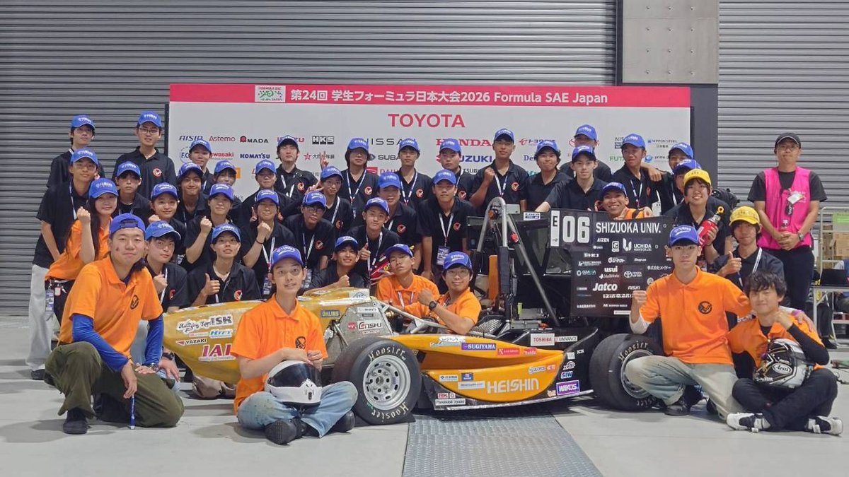sum_hamakaze's tweet photo. 【Giving Campaign 2026】
静岡大学SUMは、”Giving Campaign 2026”に参加します!
今年もご投票よろしくお願いします!!
投票期間
10月16日(金)9:00~10月25日(日)21:00
#静岡大学SUM
#学生フォーミュラ
#FSAE
#GivingCampaign
#givingcampaign https://t.co/H1qHCNzAUQ