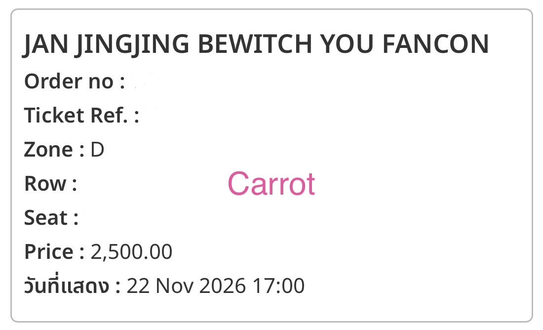 txmatoo's tweet photo. wtt หาแลก
เรา : zone D วันที่ 22nov
คุณ : โซนไหนก็ได้ วันที่ 21nov

pls dm
#JanJingJingFancon https://t.co/bDh3hKgc2k