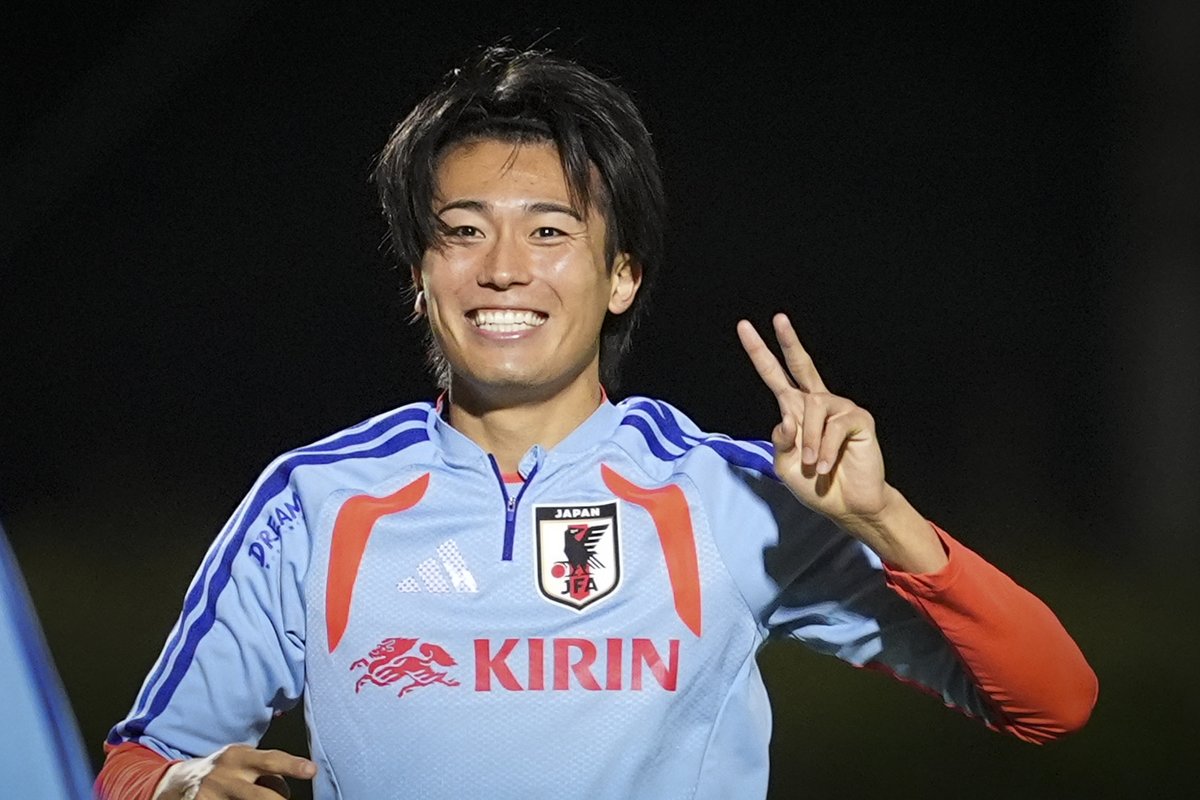 zonewebofficial's tweet photo. ケイトピース✌️

📸：山下大貴

#中村敬斗 #daihyo #サッカー日本代表 https://t.co/3kHjABMnBo