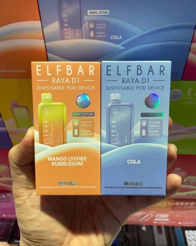 AppleFlavor00's tweet photo. ELFBAR RAYA D1 10000Puffs
ราคา : 300บาท
นิโคติน 3%ความจุน้ำยา 18 ml แบตเตอรี่ 620 mAhมีจอแสดงแบตและน้ำยา

สนใจสั่งซื้อทักแชท 🗯️ 𝗟𝗜𝗡𝗘 : @464zgoif
ทางร้านมีบริการ ส่ง 🟢𝑳𝒊𝒏𝒆𝒎𝒂𝒏 / 𝑮𝒓𝒂𝒃 🟡
https://t.co/iBG6VCwAk4 https://t.co/1o6RDYjdTy