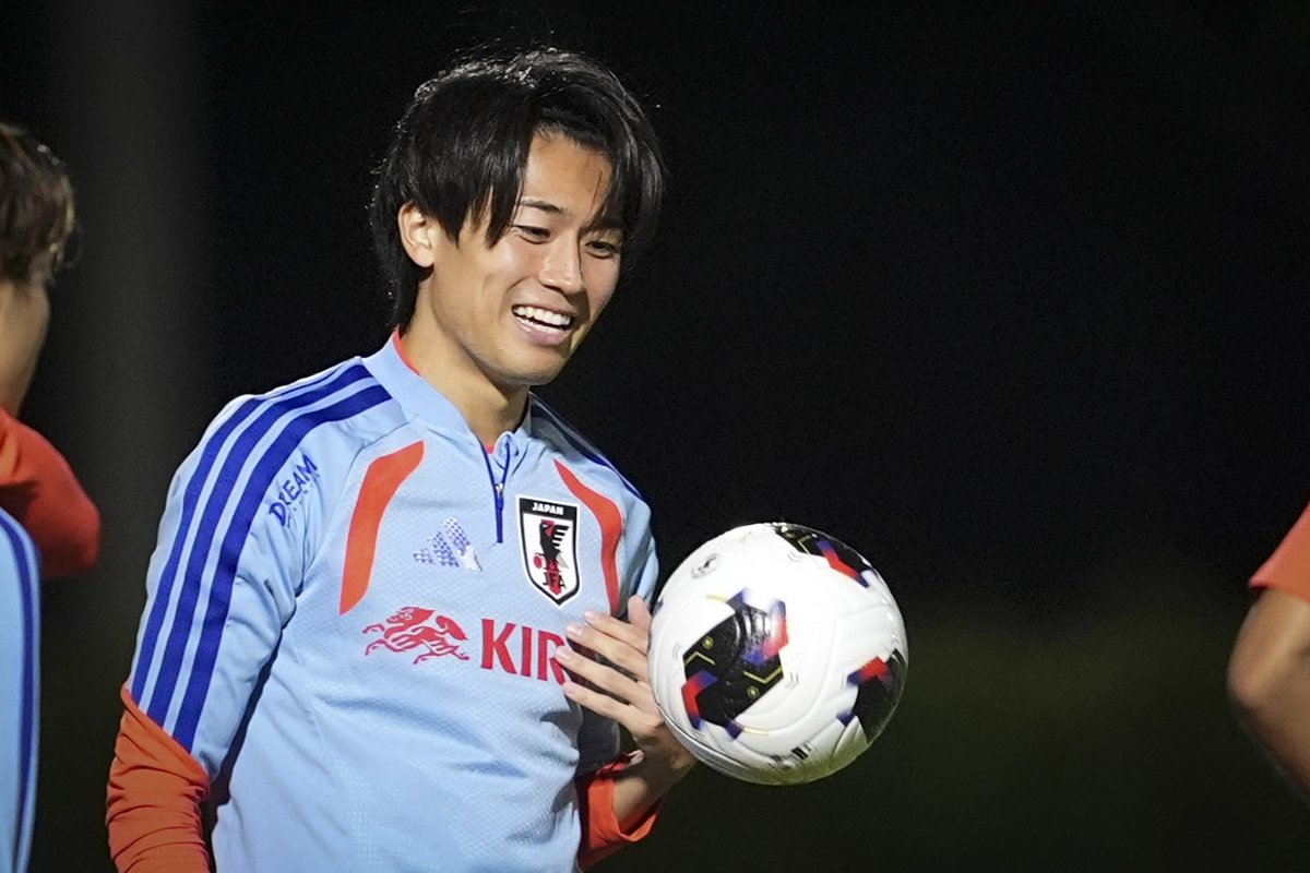 zonewebofficial's tweet photo. ケイトピース✌️

📸：山下大貴

#中村敬斗 #daihyo #サッカー日本代表 https://t.co/3kHjABMnBo