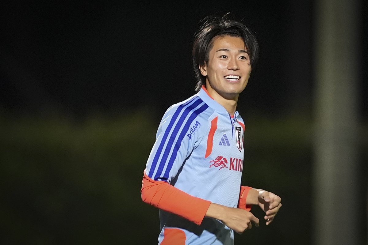 zonewebofficial's tweet photo. ケイトピース✌️

📸：山下大貴

#中村敬斗 #daihyo #サッカー日本代表 https://t.co/3kHjABMnBo