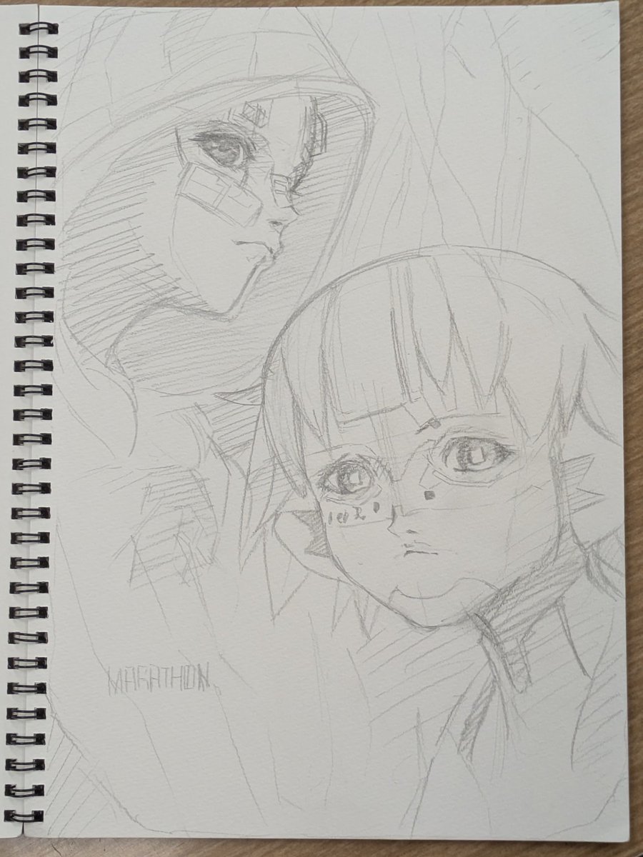 warmgray_no5's tweet photo. future of marathonを見て、出てきた新しいキャラクターに衝撃を受けたっす...
かわいい...
綺麗にしてコピックで塗るっす!
#marathon
#イラスト https://t.co/yDVEnlhvCc