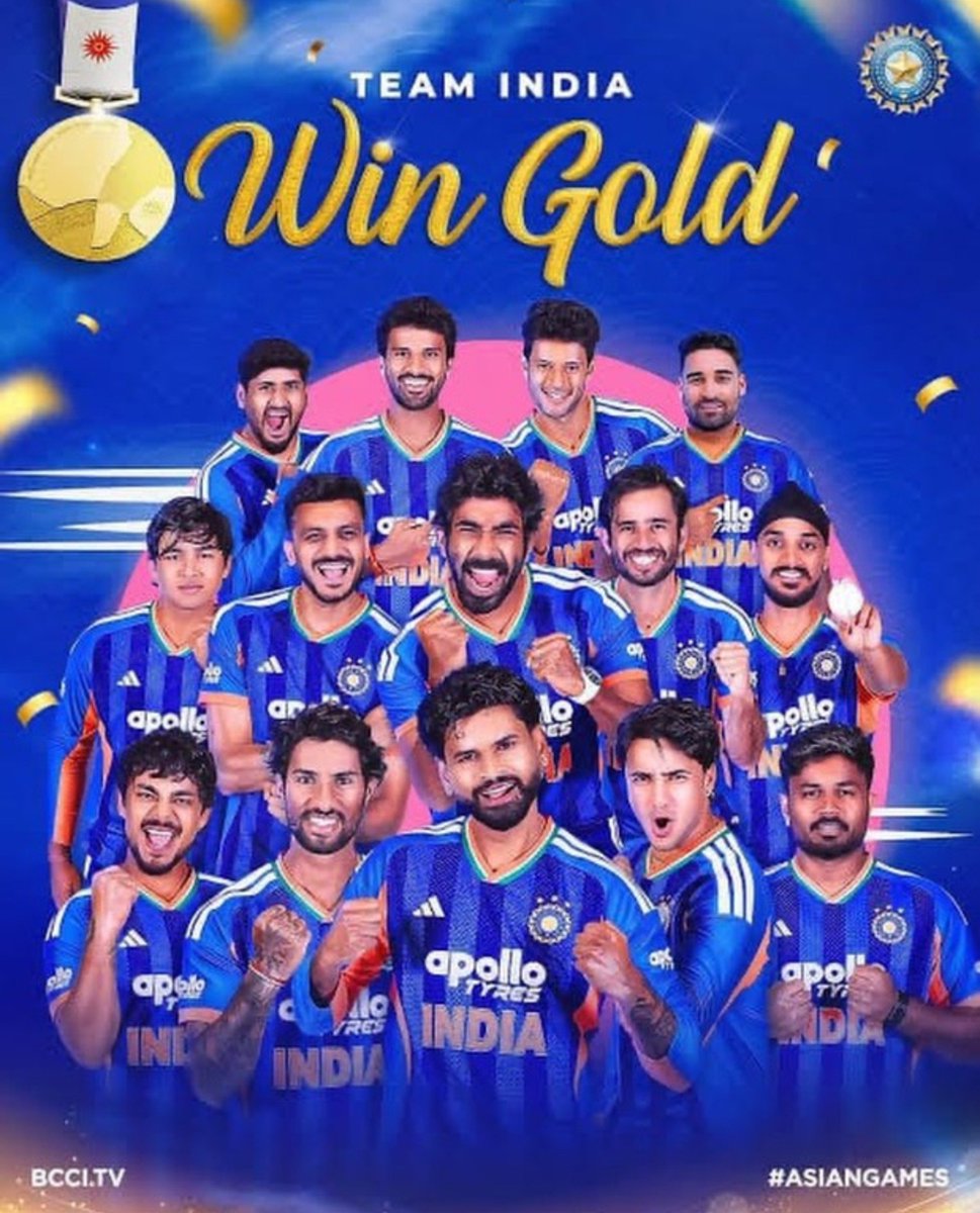 MrigendraGiri's tweet photo. एशियन गेम्स में Team India ने पाकिस्तान को हराकर Gold Medal जितने के लिए बहुत  सारी शुभकामनाएं 🙏 
ऐसे ही देश का नाम रोशन करते रहे । 
🙏🇧🇾🚲

#TeamIndia_WonGoldMedal
#asian_games
#goldmedals https://t.co/wStuJu33PK