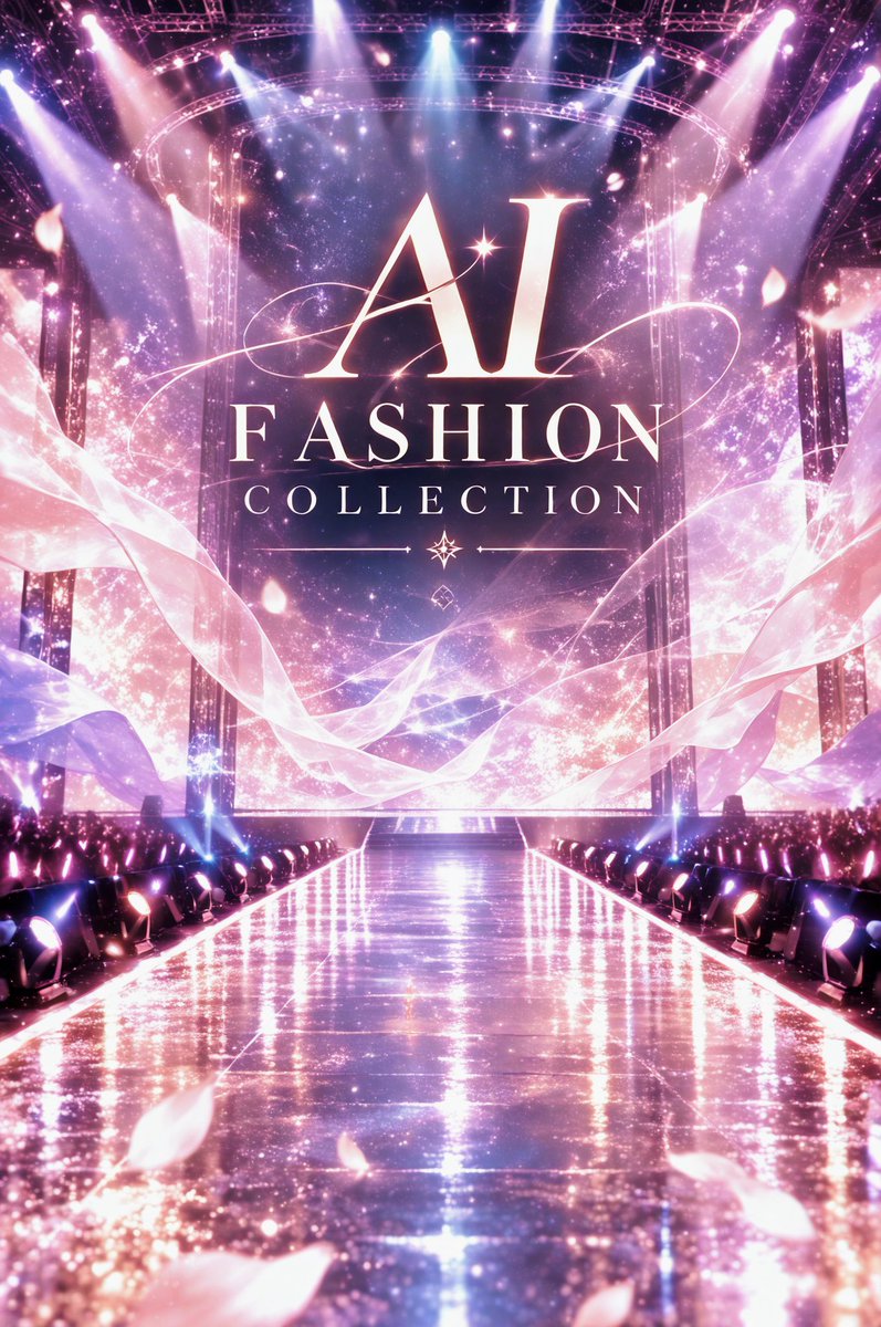 AChan62365's tweet photo. ✨ AIファッションコレクション START ✨

ただいまより
「AIファッションコレクション」開幕です！👗✨

自分のキャラクターをモデルに、
みんなでひとつのファッションショーを作りませんか？

「このコーデを見てほしい！」
「うちの子には、この衣装が一番似合う！」

そんなお気に入りのファッションを、
どんどんランウェイで披露してください👗✨

衣装チェンジも大歓迎！

お気に入りのコーデができたら、
何度でもランウェイを歩いてください🎀

それぞれのキャラクター、
それぞれのファッション、
それぞれのポージングで、
ひとつの大きなランウェイを彩りましょう✨

🌸 作り方＆ランウェイプロンプト

今回使用する「ランウェイプロンプト」は
このポストのリプ欄に貼り付けています✨

作り方はとっても簡単！

① 自分のキャラクター画像を
ChatGPTなどの画像生成AIに添付

② リプ欄の「ランウェイプロンプト」を
コピーして貼り付け

③ キャラクター画像とプロンプトを一緒に送信して生成！

これだけでOKです🎀

いつものキャラクターが、
ファッションショーのランウェイに登場します👗✨

ChatGPT以外の画像生成AIを使用する場合、
ランウェイプロンプトは背景用のプロンプトとしてお使いください。

ランウェイプロンプトを使って、
1から生成することも可能です✨

使用する画像生成AIは自由！
動画生成AIを使った動画での参加も大歓迎です🎬✨

👗 衣装・コーデは自由！

可愛く、カッコよく、華やかに。
ドレス、和装、ゴシック、カジュアル、ストリートなど、
あなたらしいファッションなら何でもOK✨

もちろん、
これまで「あいちゃん」で公開してきた
衣装プロンプトを使っての参加も大歓迎です🎀

「どんな衣装にしよう？」
「衣装プロンプトが思いつかない！」
という方は、過去に公開した衣装プロンプトを
ハイライトからご覧いただけます✨

お気に入りの衣装を見つけて、
ぜひあなたのキャラクターにも着せてあげてください👗💕

🌸 参加方法

① このポストを引用リポスト

② 下記2つのハッシュタグを両方つけて投稿

#AIファッションコレクション
#あいちゃん

③ まだの方は、ぜひあいちゃんとお友達になってください🎀

👗 ルール

・リプ欄で配布している
「ランウェイプロンプト」を使用してください

みんなが同じランウェイに登場することが
この企画の一番のポイントです✨

・衣装、ポーズ、キャラクターは自由です

過去にあいちゃんで公開した
衣装プロンプトを使用しての参加も大歓迎！
衣装プロンプトはハイライトからご覧いただけます🎀

・静止画、動画どちらでも参加OKです

静止画の場合は1投稿につき1枚、
動画の場合は1投稿につき1本でお願いします。

・使用する画像生成AI、動画生成AIは自由です

・センシティブな作品、過度な露出、
性的な表現を含む作品はご遠慮ください

・会期中は何度でも参加OK！

衣装を変えて、
何度ランウェイに登場しても大歓迎です✨

🌸 SPECIAL COLLABORATION

あいちゃんとのコラボも大歓迎！🎀

あいちゃんと二人でランウェイを歩いたり、
一緒にポーズを決めたり……

フォロワーさんと二人で参加も大歓迎✨

「AIファッションコレクション」ならではの
コラボ作品も楽しみにしています✨

🗓️ 開催期間

10/3 只今より ～ 10/4 21:00

✨ あなたのキャラクターが、今日だけのモデルに。

可愛いも、カッコいいも、
華やかも、個性的も。

みんなの「好き」をファッションにして、
ひとつの大きなランウェイを作りましょう👗✨

たくさんのご参加、お待ちしています🎀

#AIファッションコレクション
#あいちゃん